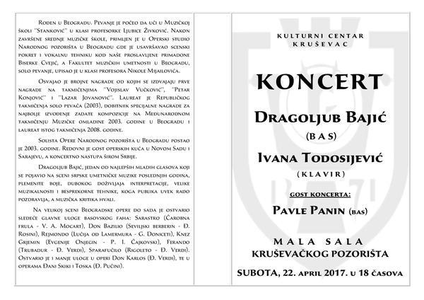 Dragoljub Bajic program page 001